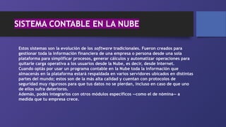 SISTEMAS CONTABLES Y CLASIFICACIÓN DE NATALY NOHELIA | PPTX