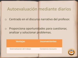 Listas de control, cuestionarios de preguntas abiertas y escalas tipo Likert.