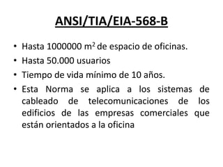 ANSI TIA/EIA 568 B