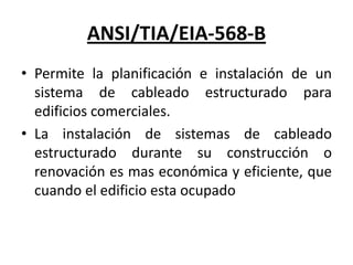 ANSI TIA/EIA 568 B