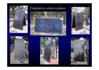Captadores solares planos

 