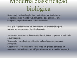 Sistemas De ClassificaçãO