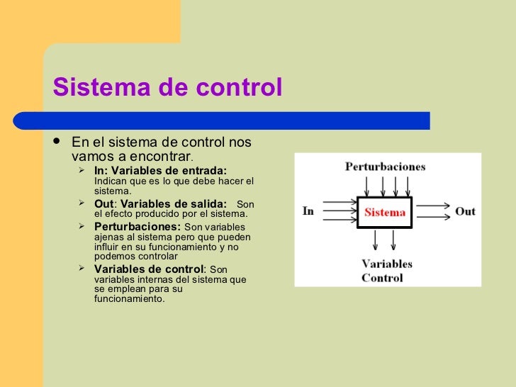 Sistemas de control