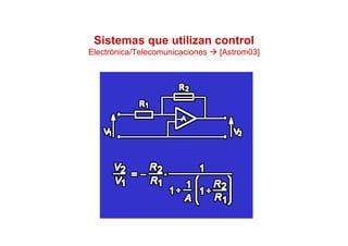 SISTEMAS DE CONTROLL
