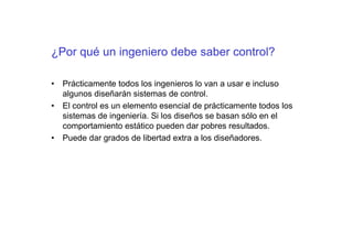 SISTEMAS DE CONTROLL