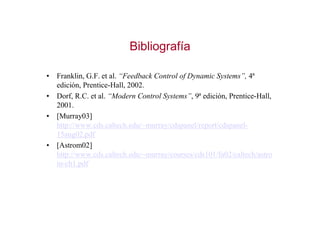 SISTEMAS DE CONTROLL