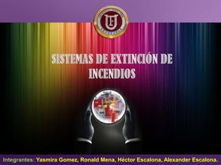 Integrantes: Yasmira Gomez, Ronald Mena, Héctor Escalona, Alexander Escalona.
 