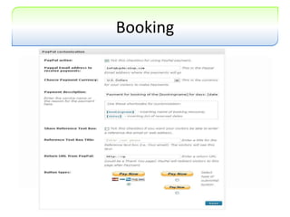 Booking