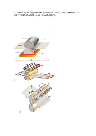 AQUÍ EN IZUCAR QUE YO SEPA NO EXISTE NINGUN OTO TIPO IGUL AL YA MENSIONADO SI
EXISTE PERO EN OTRA PARTE COMO PUEBA ATLIXCO ETC.




                                            1)




2)




      3)
 