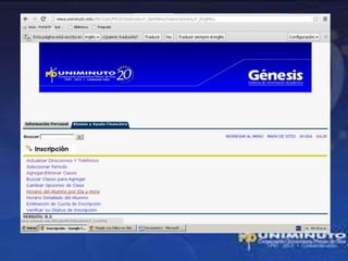 Sistemas de información institucional