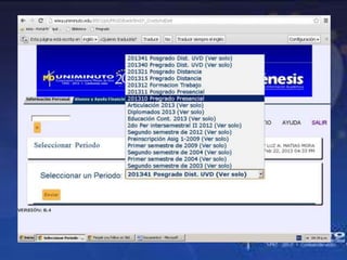 Sistemas de información institucional