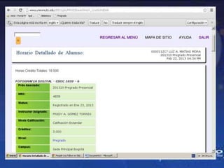 Sistemas de información institucional