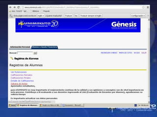 Sistemas de información institucional