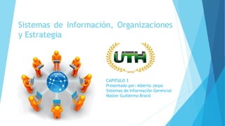 Sistemas de Información, Organizaciones
y Estrategia
CAPITULO 3
Presentado por: Alberto Jarpa
Sistemas de Información Gerencial
Master Guillermo Brand
 