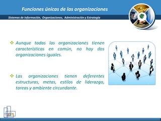 Sistemas de informacion, organizacion y estrategia