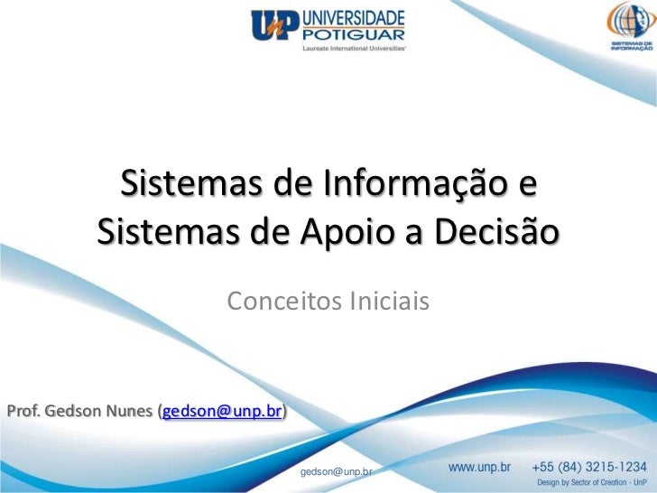 Curso de sistemas de informacao