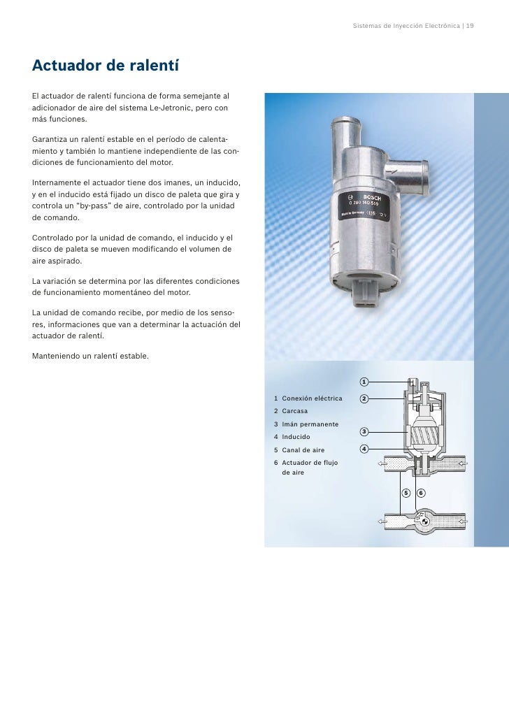 Sistemas de inyección electronica mediciones de sensores y