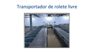 Transportador de rolete livre
 