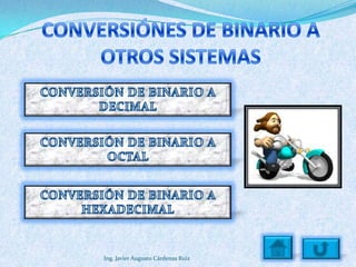 Ing. Javier Augusto Cárdenas Ruiz
 