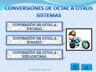 Ing. Javier Augusto Cárdenas Ruiz
 