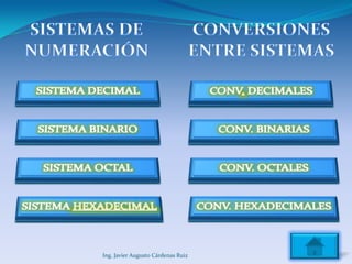 Ing. Javier Augusto Cárdenas Ruiz
 