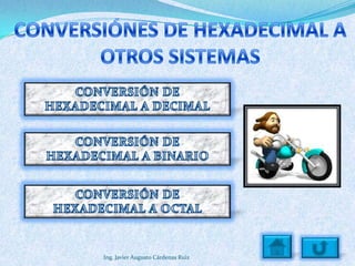 Ing. Javier Augusto Cárdenas Ruiz
 