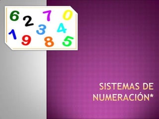 Sistemas de numeración*  