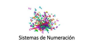 Sistemas de Numeración
 