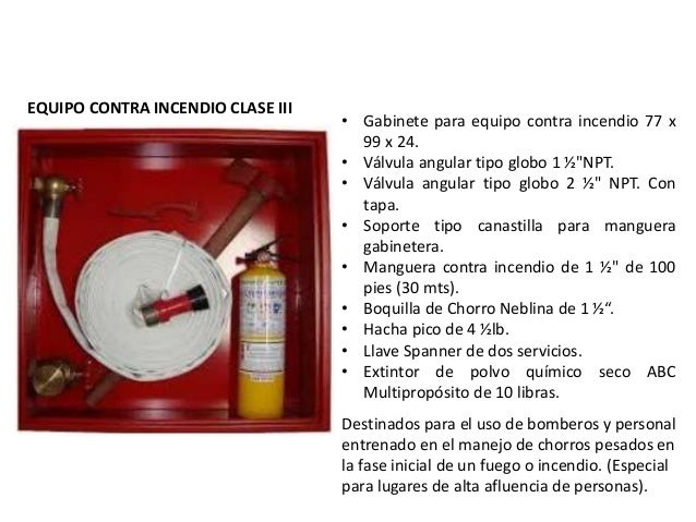 Sistemas de protección contra incendios