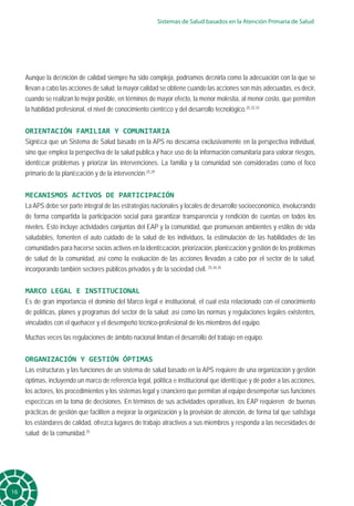 Sistemas de Salud basados en la Atención. APS Estrategias Desarrollo ...