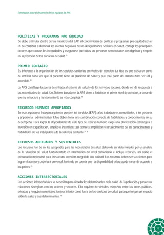 Sistemas de Salud basados en la Atención. APS Estrategias Desarrollo ...