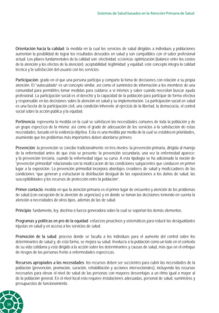 Sistemas de Salud basados en la Atención. APS Estrategias Desarrollo ...