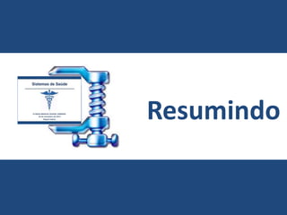 Resumindo
 