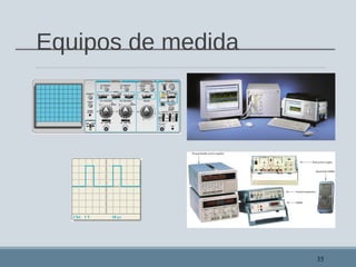 Equipos de medida
35
 