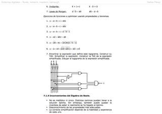 Sistemas digitales – Boole, minterm, maxterm, karnaugh
Xabier Pérez