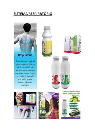 SISTEMA RESPIRATÓRIO
 