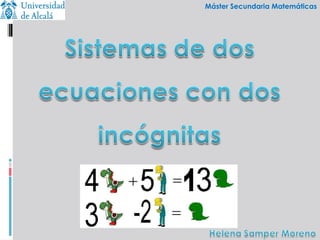 Máster Secundaria Matemáticas 