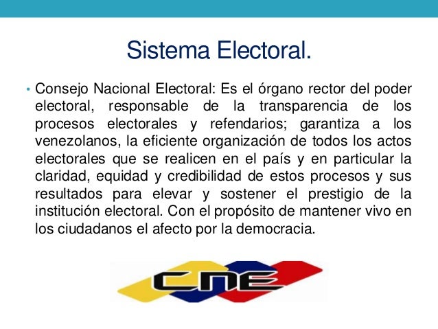 Sistemas electorales
