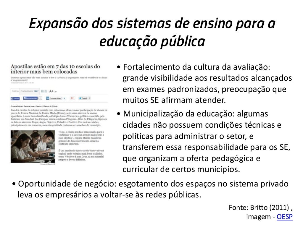 Sistemas de Ensino e Material Apostilado Sistemas de Ensino e Material Apostilado