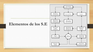 Elementos de los S.E
11
 