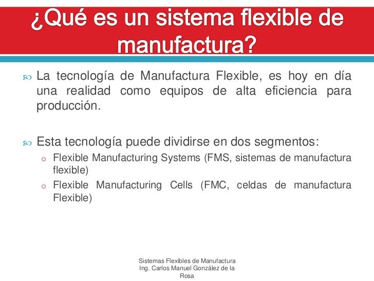 Sistemas flexibles