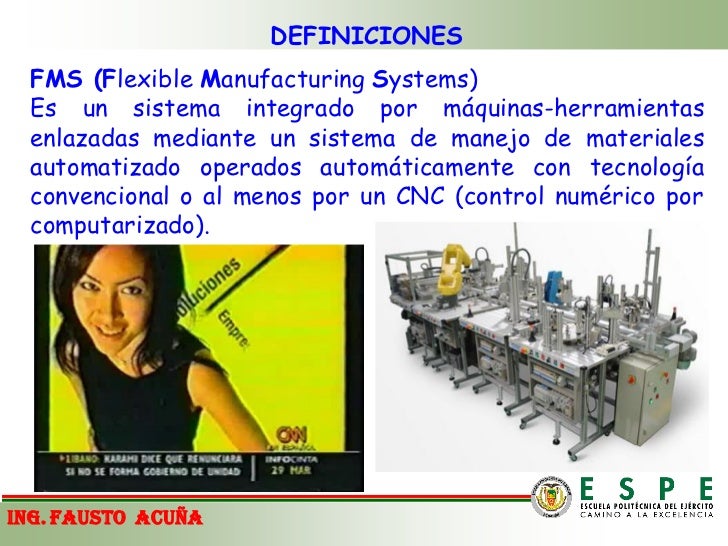 Sistemas flexibles de manufactura