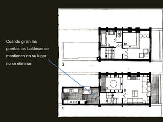 Cuando giran las
puertas las baldosas se
mantienen en su lugar
no se eliminan
 