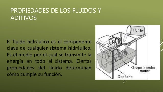 Sistema hidráulico características