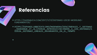 Sistemas lineales e invariantes en el tiempo | PDF