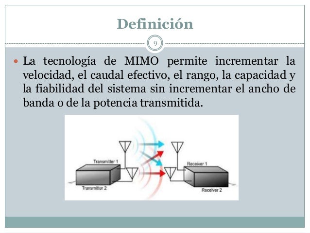 Sistema mimo ejemplos