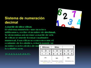 Sistemas numericos | PPTX