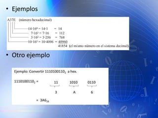 • Ejemplos
• Otro ejemplo
 