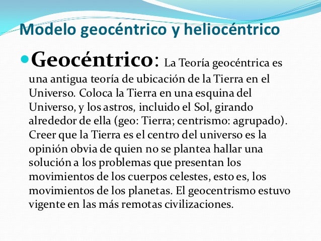 Image result for GEOCENTRICO Y HELIOCENTRICO P
