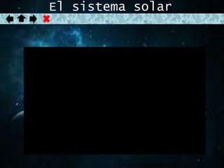 El sistema solar 
